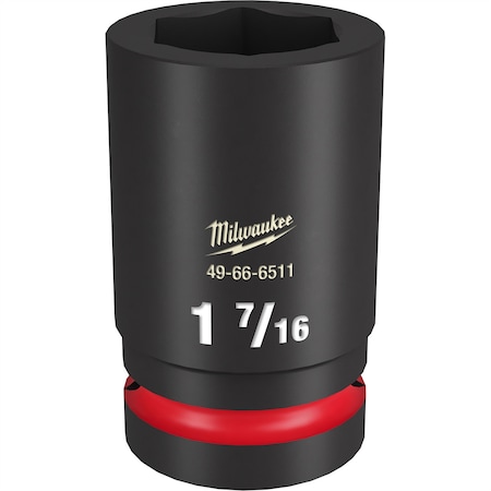 Milwaukee Tool SHOCKWAVE Impact Duty? 1" Drive 1-7/16" Deep 6-Point Socket 49-66-6511